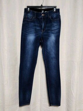 Women's Jeans Curvy Sculpting Skinny Blue Size 10 Tall